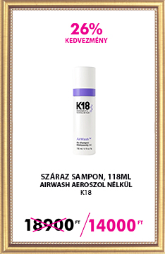 Sampon uscat K18 Airwash non-aerosol 118ml