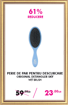 Perie de par Wet Brush Original Detangler pentru descurcare Sky