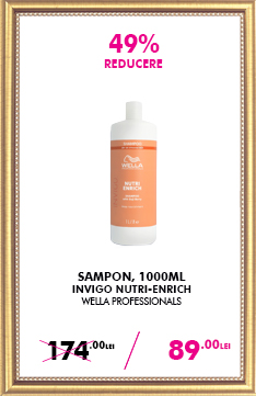 Sampon Wella Professionals Invigo Nutri Enrich pentru par uscat si deteriorat 1000ml