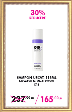 Sampon uscat K18 airwash non aerosol 118ml