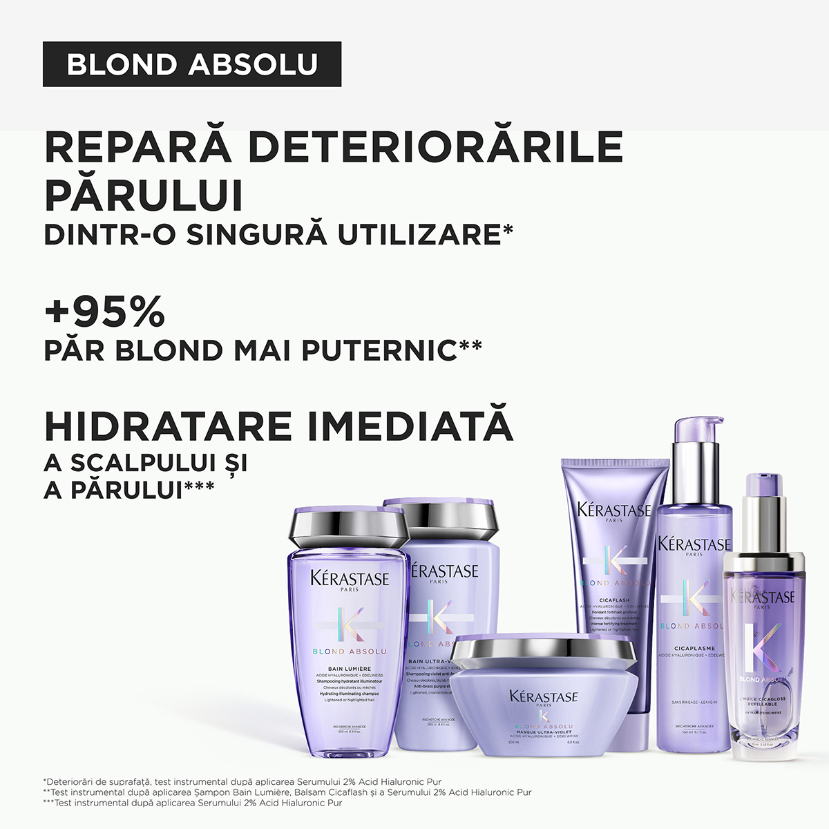 Tratament de par Kerastase Blond Absolu Cicaflash 250ml