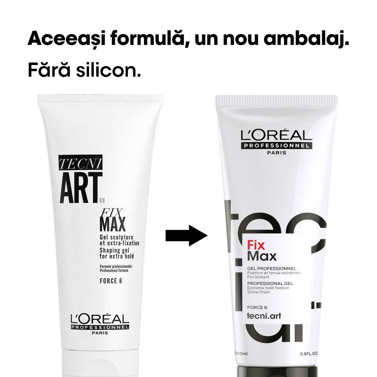 Gel de par L'Oreal Professionnel extra fixare 200ml