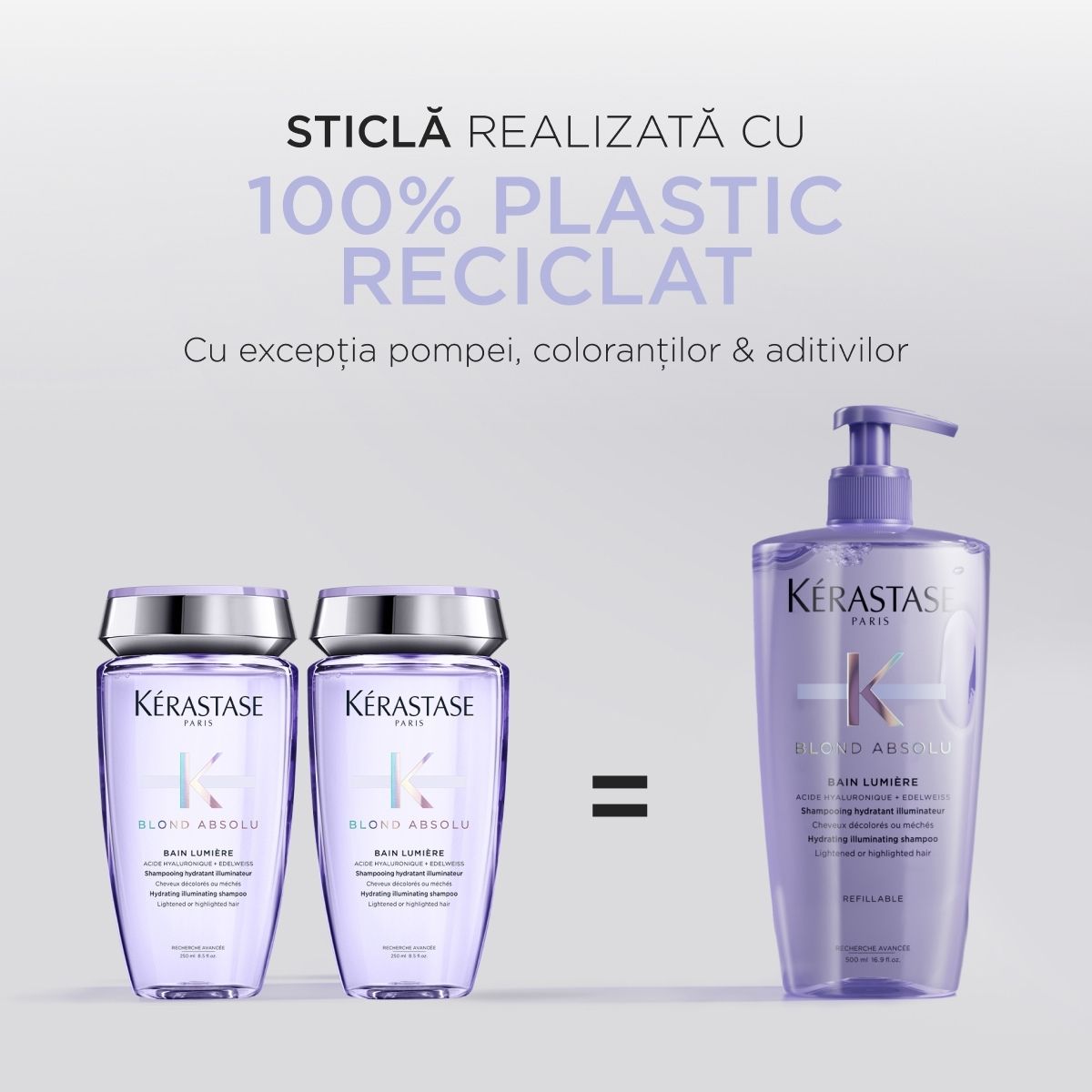 Sampon reincarcabil Kerastase Blond Absolu Bain Lumiere 500ml