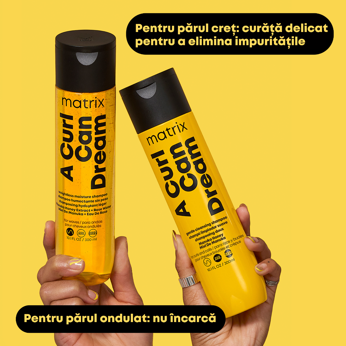 Spray leave-in Matrix A Curl Can Dream Scrunch N' Go, pentru parul