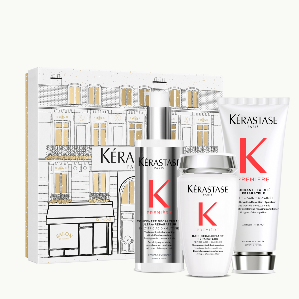 Set Kerastase Premiere Fondant 2x250ml+200ml