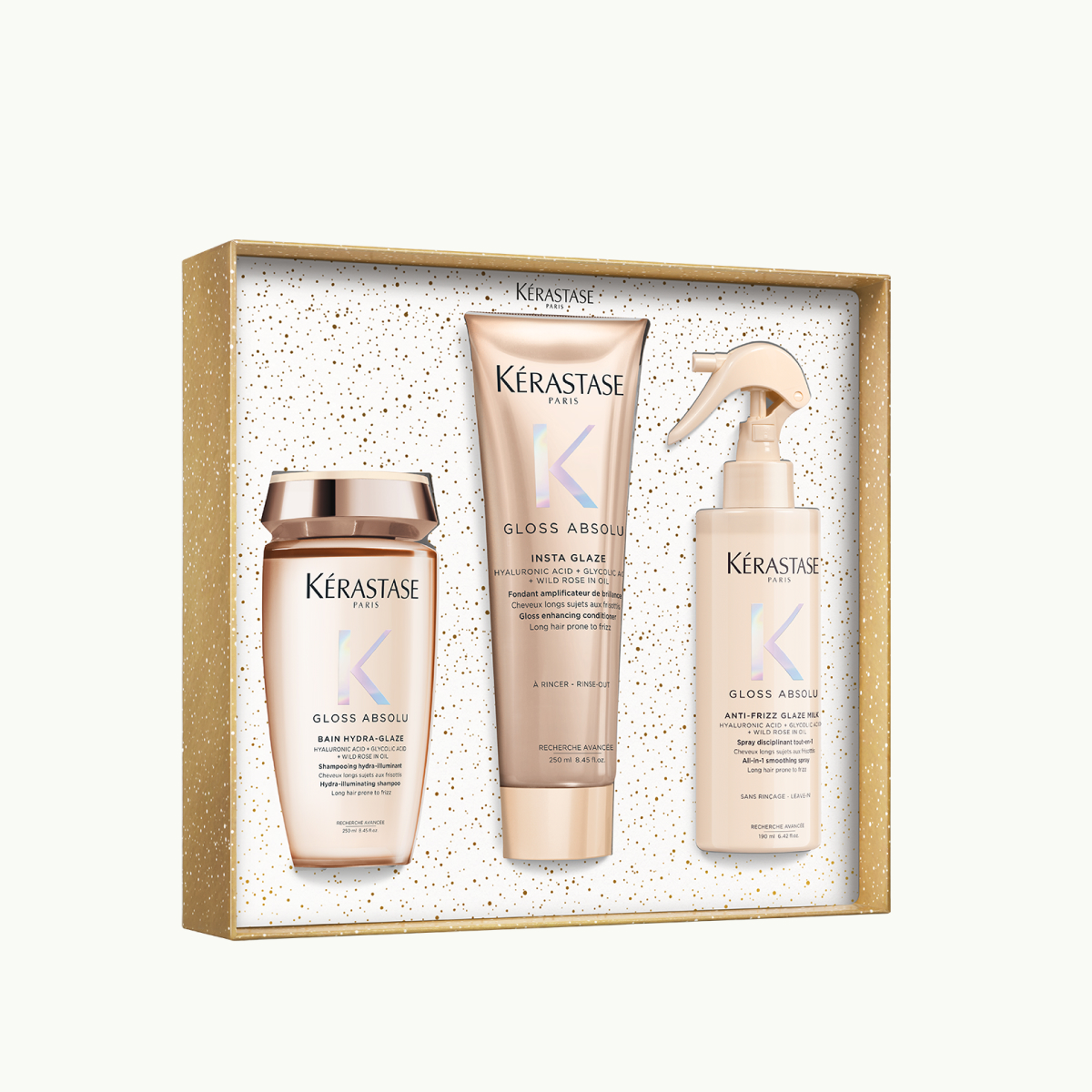Set Kerastase Gloss Absolu Fondant 2x250ml+190ml