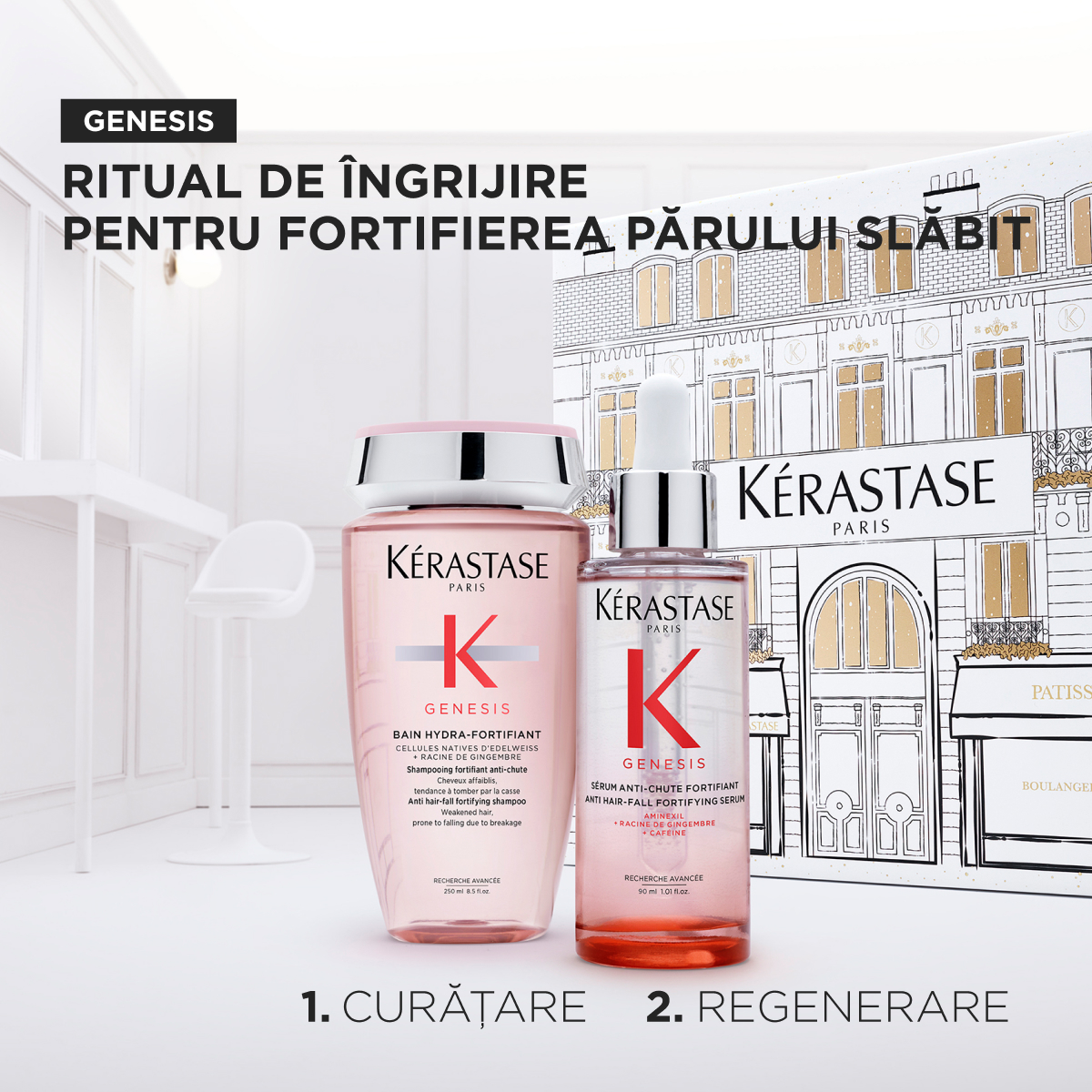 Set Kerastase Genesis Duo, impotriva caderii parului, 250ml+90ml