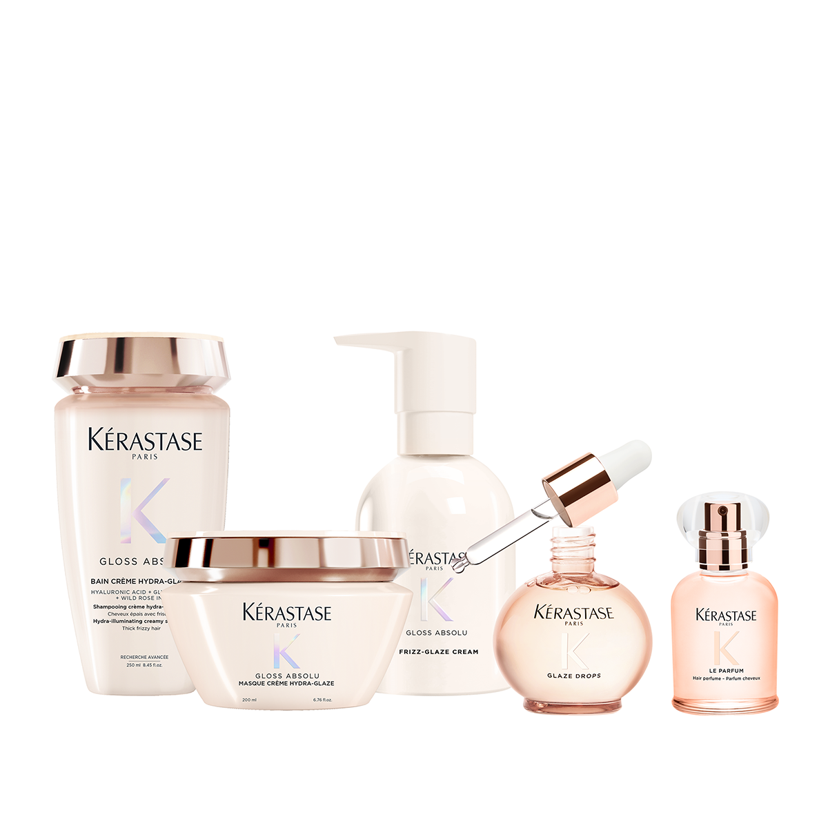 Crema de par Kerastase Gloss Absolu Frizz-Glaze, leave-in, anti