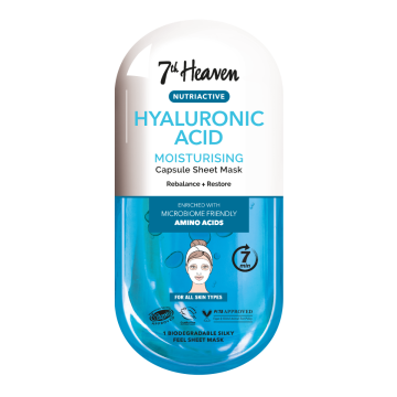 Masca de fata servetel 7th Heaven Hyaluronic Acid 31g XpertBeaauty