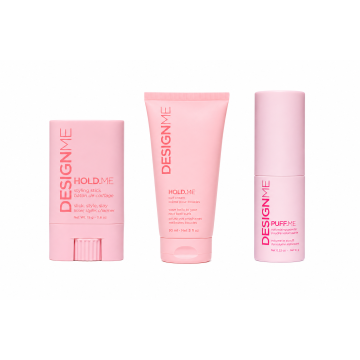 Pachet Design Me Hold.Me + Puff.Me Trio 90ml+19g+9g Xpert Beauty