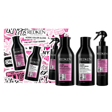 Redken Acidic Color Gloss Szett festett hajra 2x300ml+190ml