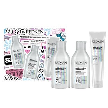 Redken Acidic Bonding Concentrate Szett sérült és világosított hajra 2x300ml+150ml