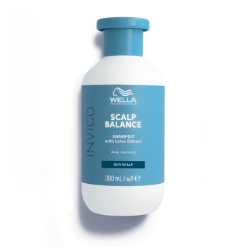 Wella Professionals Invigo Scalp Balance Sampon zsíros fejbőrre, 300ml