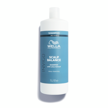 Wella Professionals Invigo Scalp Balance Sampon zsíros fejbőrre, 1000ml