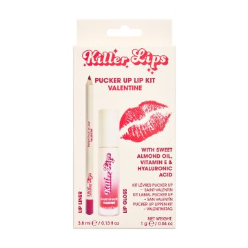Killer Lips Pucker Up Valentine Ajaksmink szett