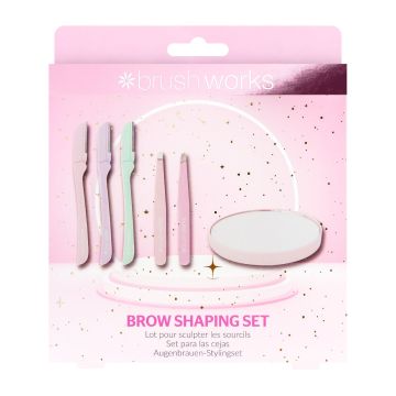 Set Brushworks pentru stilizarea sprancenelor Xpert Beauty