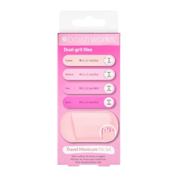 Set pile pentru manichiura Brushwroks, pentru calatorii XpertBeauty