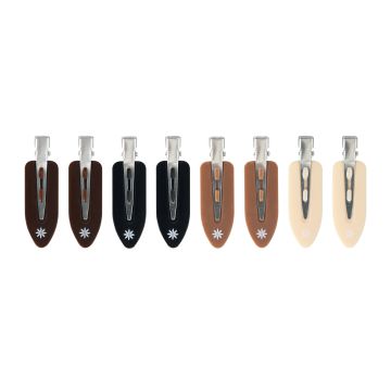 Agrafe de par Brushworks No crease Nude 8 buc XpertBeauty