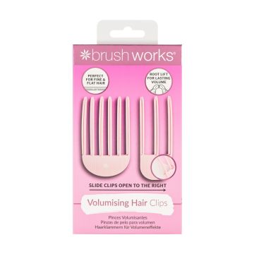 Set clame de par Brushworks cu efect de volum 2buc. Xpert Beauty