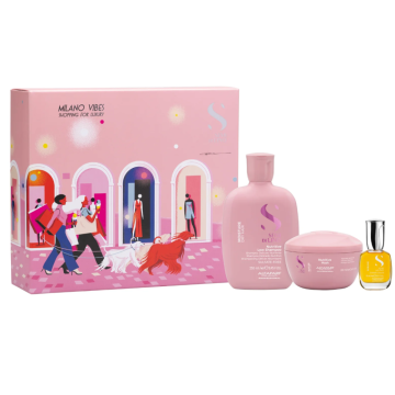Alfaparf Nutritive Szett száraz hajra 250ml+200ml+15ml