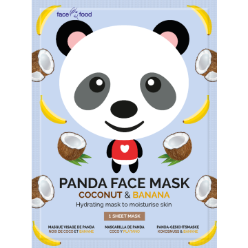 Masca de fata 7th Heaven Panda cu banana si nuca de cocos 26.6g XpertBeauty