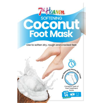 Masca pentru picioare 7th Heaven Coconut 1buc. XpertBeauty