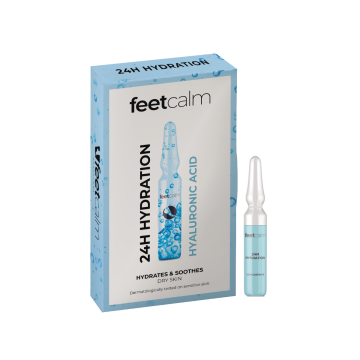 Fiole pentru picioare Feet Calm 24h, hidratante, 7x2ml XpertBeauty
