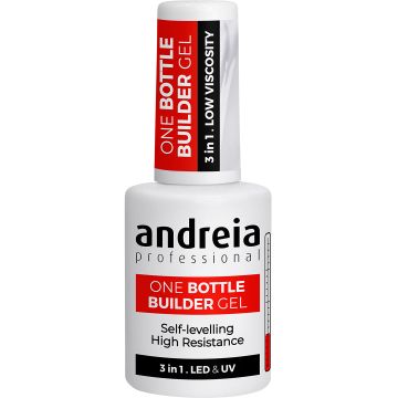 Andreia One Bottle Builder Gel Clear Köröm építőzselé 14ml