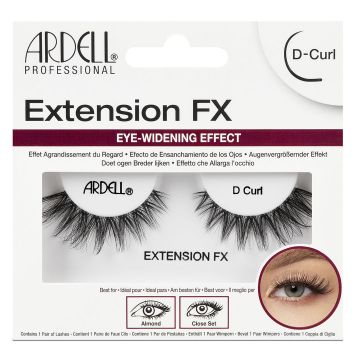 Ardell Extension FX D Curl Műszempillák