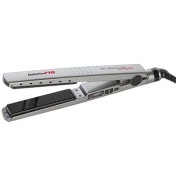 Placa de par Babyliss Pro Titaniu si Ioni Gri 2.8cm