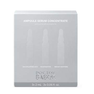 Set Fiole Doctor Babor Ampoule Serum Concentrate cu acid hialuronic, peptide si betaglucan 3x2ml XpertBeauty