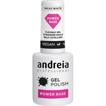 Base Coat Andreia Power Base Milky White 10.5ml
