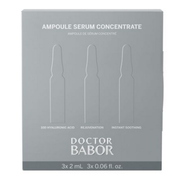 Set Fiole Doctor Babor Concentrate Instant Soothing Rejuvenation 3x2ml Xpert Beauty