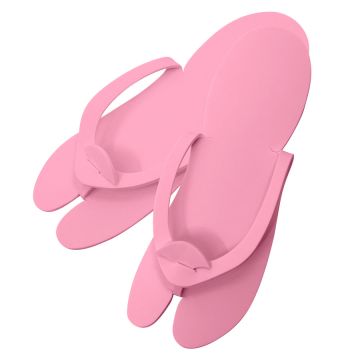 Papuci pedichiura Bournas Medicals Soft Care Eva Pedicure flip flops Pink roz 12set. Xpert Beauty