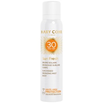 Spray mist de corp bronzant Mary Cohr Sun Fresh Brume Solaire Corps SPF30 150ml Xpert Beauty