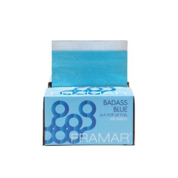 Set folii aluminiu Framar Blue, pretaiate embosate pentru suvite, 500buc. Xpert Beauty