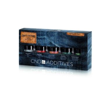 Set pigmenti manichiura CND Aditives Craft Culture 5buc.
