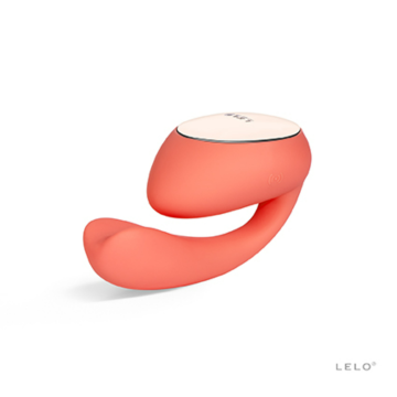 Dispozitiv stimulare intima Lelo Ida Wave Coral Red