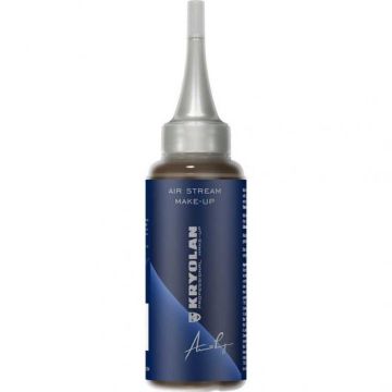 Fard lichid profesional Kryolan Air Stream Make-up Iridescent Antique Gold 75ml