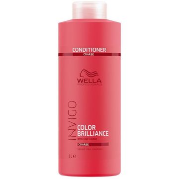 Balsam de par Wella Professional Invigo Brilliance Coarse pentru fir gros 1000ml