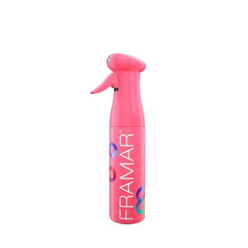 Sticla cu pulverizator Framar pentru par, roz Xpert Beauty