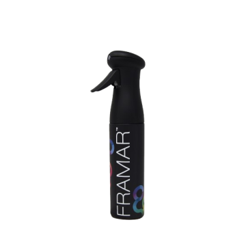 Sticla cu pulverizator Framar pentru par, neagra Xpert Beauty
