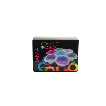 Set boluri Framar, pentru vopsea de par, Connect & Color, 7buc. Xpert Beauty
