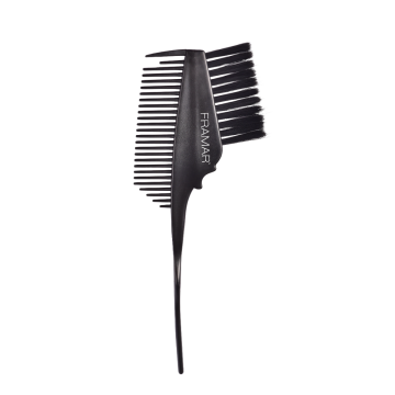 Pensula profesionala Framar, pentru aplicarea vopselei de par, neagra Xpert Beauty