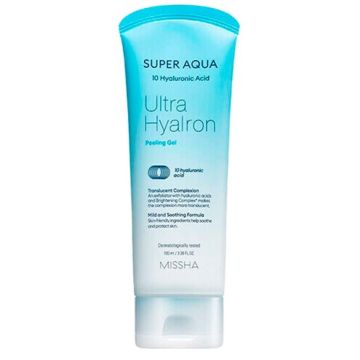 Почистващ гел Mishha Super Aqua Ultra Hyaluron Peeling 100мл