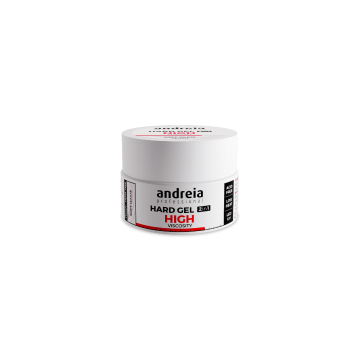 Andreia Hard Gel Soft White Körömépítő zselé 22g