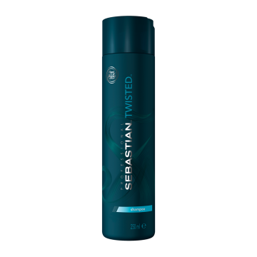 Sebastian Professional Twisted Shampoo hidratáló sampon hullámos és göndör hajra, 250ml