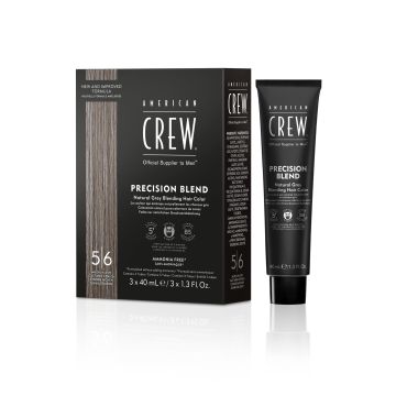 Nuantator de par American Crew Precision Blend Medium Ash 5/6 Men 3x40ml