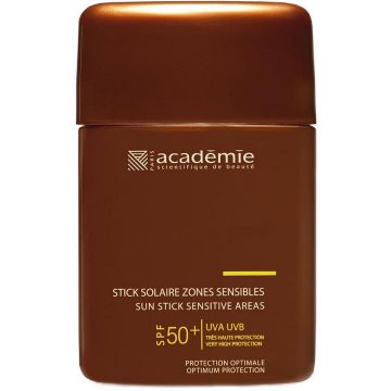 Stick Academie Bronzecran pentru zone sensibile cu protectie solara SPF50+ 10ml