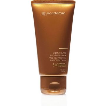 Crema de fata Academie Bronzecran Antirid cu protectie solara SPF40 50ml